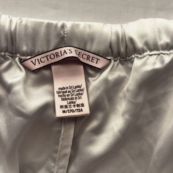 VICTORIAS SECRET COLLECTION Medium SEQUIN SLEEP SHORTS PAJAMAS‎ ADJUSTABLE WAIST - Picture 5 of 11